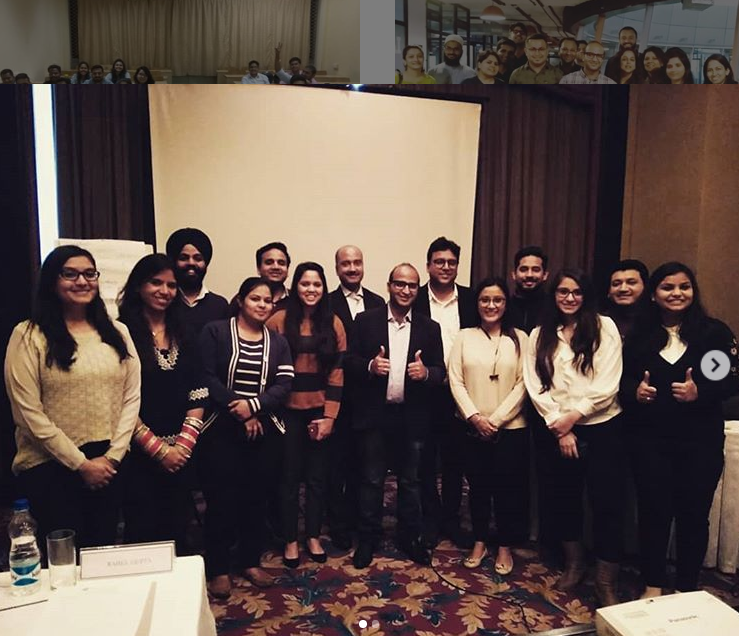 Digital Marketing Training in Delhi with various SME's and participants from various B2B organizations